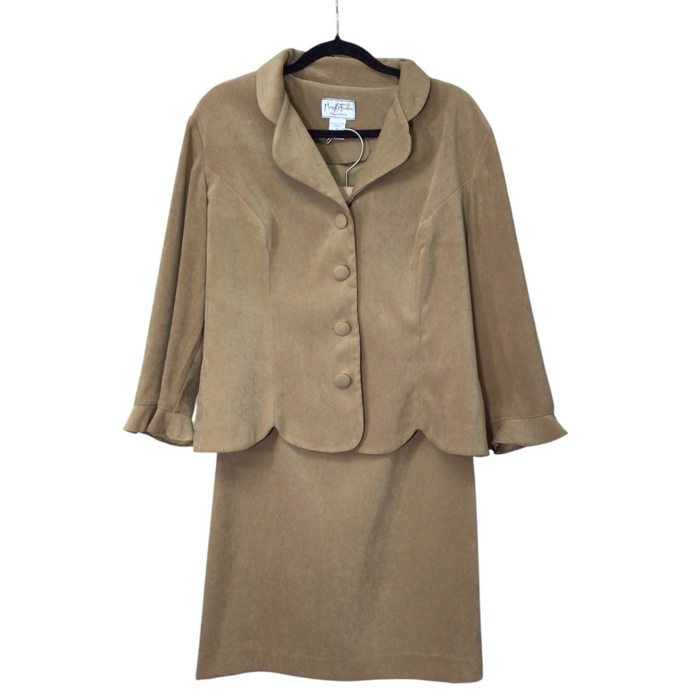 Vintage Mary McFadden Size 14 Skirt Suit